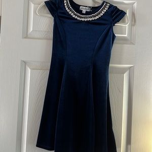 Girls Velvet dress